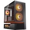 Cougar Case COUGAR MID TOWER CFV 235 MESH NERO 2x160+x360+x120RGB+LED STRIP+LCD+HU [CGR-2DA4B-MV]