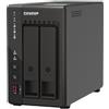 QNAP TS-253E-8G (0 TB), NAS, Nero
