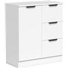 HOMCOM Madia Moderna con 3 Cassetti e Anta Soft-Close | Aosom Italy