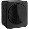 HOMCOM Mini Asciugatrice Portatile 2.5 kg, 5 Programmi, 800/400W, Carica Frontale, Impilabile/Parete/Autoportante, Nero | Aosom Italy