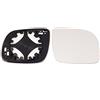 ALKAR 6432127 Vetro specchio specchio esterno termico per piccolo alloggiamento specchio convesso Dx Compatibilità con VW Golf 4 Hatchback 1J1 PASSAT 3B3 PASSAT Variant 3B6, SEAT Leon Hatchback 1M1