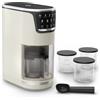 Tefal IG604A - Gelatiera Dolci, 10 programmi, risultati perfettamente lisci e cremosi in una sola volta, programma di condimenti, con paletta per gelato, risciacquo automatico, rise