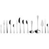 Villeroy & Boch Kreuzband Septfontaines Set di posate per fino a 12 persone, 70 pezzi, Acciaio Inox