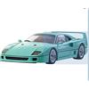 Kyosho Decalcomanie in carbonio Kyosho 1/18 Ferrari F40 verde come nuovo modello pre...