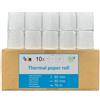 Rotoli Di Carta Termica 80 X 80 Mm Bianchi Senza BPA (10)