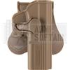 AMOMAX FONDINA SGANCIO RAPIDO GLOCK 17 / KWA ATP / APS ACP TAN DESERT SOFTAIR