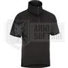INVADER GEAR MAGLIETTA TATTICA MANICHE CORTE ESTIVA PATCH NERA Tg XXL SOFTAIR