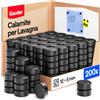 GAUDER Calamite per Lavagna Frigorifero & Ufficio Magneti Rotondi Potenti Magneti Neri