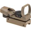AIM O PUNTO ROSSO MICRO RED DOT TIPO REFLEX MULTI RETICOLO TAN DESERT SOFTAIR