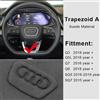 AestheticTech Adesivo Pelle Scamosciata Volante Audi A3 A4 A6 A7 A8 Q3 Q5 TT S RS