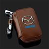 KeySureix Custodia Chiavi Auto in Pelle con Cerniera per Mazda 3 CX-3 CX-4 CX-5 CX-7