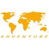 Adhesivix Adesivo Mappa del Mondo Universale Auto Moto SUV Laptop Valigia Vinile