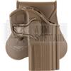 AMOMAX FONDINA SGANCIO RAPIDO RIGIDA POLIMERO CZ 75D Compact TAN DESERT SOFTAIR