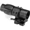 AIM O INGRANDITORE 4 X PUNTO ROSSO RED DOT MAGNIFIER TIPO FXD4X NERO SOFTAIR