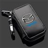 KeySureix Custodia Chiavi Auto in Pelle con Cerniera per Mazda 3 CX-3 CX-4 CX-5 CX-7