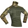 INVADER GEAR MAGLIETTA TATTICA MANICHE LUNGHE PATCH VEGETATA ITA Tg XXL SOFTAIR