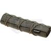 EMERSON COPRI SILENZIATORE COVER TATTICO REGOLABILE 22 CM VERDE FG SOFTAIR