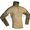 INVADER GEAR MAGLIETTA TATTICA MANICHE LUNGHE PATCH MARPAT AOR2 Tg S SOFTAIR