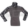 INVADER GEAR MAGLIETTA TATTICA MANICHE GIACCA MERCENARIO NERA Tg XXL SOFTAIR