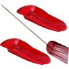 AB Tools 2 x slitte da neve slitta in plastica e paletta da neve manico lungo