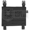 INVADER GEAR TPANNELLO MOLLE LASER REAPER QRB SGANCIO RAPIDO NERO SOFTAIR