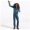 Cinematix Bob Marley Figurina Action Figure 18 cm PVC Collezionabile Jamaica Microfono