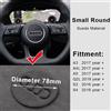 AestheticTech Adesivo Pelle Scamosciata Volante Audi A3 A4 A6 A7 A8 Q3 Q5 TT S RS