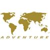 Adhesivix Adesivo Mappa del Mondo Universale Auto Moto SUV Laptop Valigia Vinile