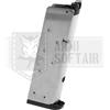 WE CARICATORE PISTO GREEN GAS METALLO M1911 MEU DA GBB 15 BB ARGENTO SOFTAIR