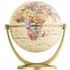 EXERZ Mini Mappamondo Antico - in Inglese (Diametro 10cm) (10cm Mini Mappamondo Antico)