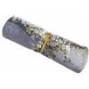 Shakuhachi Borsa giapponese in broccato oro Kinran per custodia protettiva per flauto...