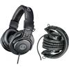 AUDIO TECHNICA AUDIO-TECHNICA ATH M20X CUFFIA DINAMICA CHIUSA NERA