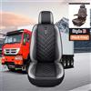 Cabriofit Coprisedile pelle universale camion/bus Scania Volvo DAF Renault Iveco