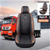 Cabriofit Coprisedile pelle universale camion/bus Scania Volvo DAF Renault Iveco