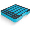 ADAM HALL 87402 MI INSERTO PORTA MICROFONI IN MATERIALE ESPANSO PER CASSETTO RAC