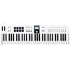 ARTURIA KEYLAB ESSENTIAL MK3 61 WHITE TASTIERA MASTER KEYBOARD MIDI USB 61 TASTI