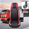 Cabriofit Coprisedile pelle universale camion/bus Scania Volvo DAF Renault Iveco