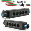 EXTREME POWERBOX NERO CIABATTA ALIMENTAZIONE PALCO MADE IN ITALY SPIA RETE INGRE