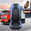 Cabriofit Coprisedile pelle universale camion/bus Scania Volvo DAF Renault Iveco