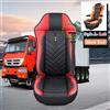 Cabriofit Coprisedile pelle universale camion/bus Scania Volvo DAF Renault Iveco