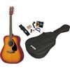 YAMAHA F310P KIT CHITARRA ACUSTICA SUNBURST + CUSTODIA + TRACOLLA + PLETTRI + CA