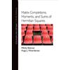 Mihály Bakonyi Hu Matrix Completions, Moments, and Sums of He (Copertina rigida)