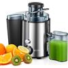 Centrifuga Frutta E Verdura 800W Potenza Massima, Acciaio Inox, Estrattore, 65 M