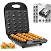 LEHMANN Macchina per Noci Dolci Elettrica 1700 W Piastra per Noci Dolci con