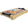 Piastra-Grill Elettrica Tasty&Grill 2000 Bamboo Mixstone. 2000 W, Con Struttura