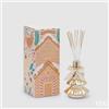 EDG Enzo De Gasperi Profumatore Natale Bottiglia Joyful Pino 170 Ml H 13,5 Cm Black Vanilla