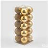 EDG Enzo De Gasperi Palla Natale Poly Mix D 40 Mm Cf 20 Pz Gold