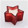 EDG Enzo De Gasperi Candela Stella H 8 Cm D 13,5 Cm Princes of the Night Scatola Regalo
