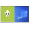 YASHI MONITOR INTERATTIVO TOUCH YASHI 65 LY6524 LCD 4K TYPE-C 8GB RAM 128GB STORAGE ANDROID14GoogleClassroom ready,staffa a muro incl LY6524