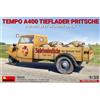 MiniArt Modellino Furgone Tempo A400 Low Loader Backhoe Pritsche 3-wheel Beer Consegna,